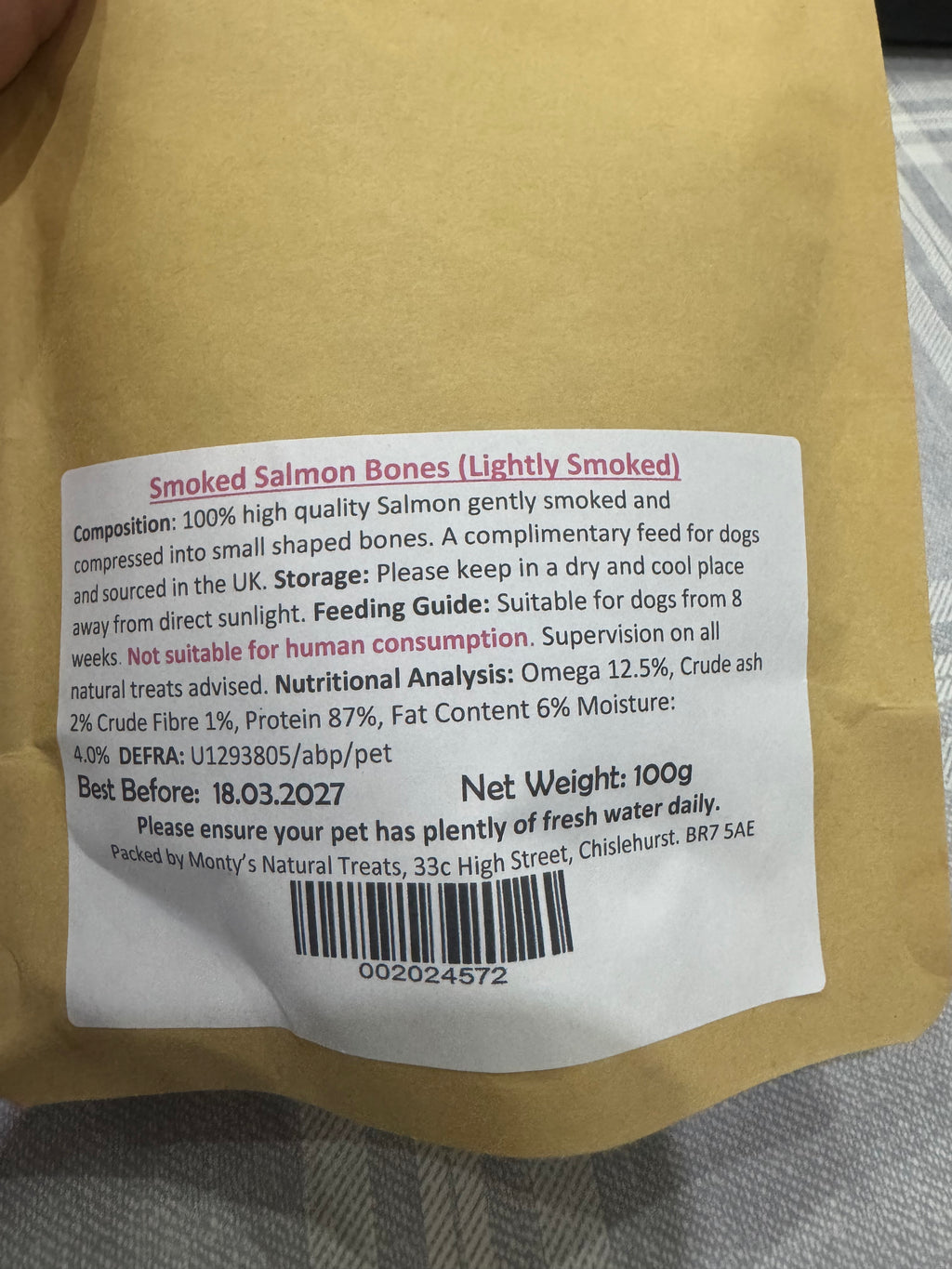 Smoked Salmon Bones